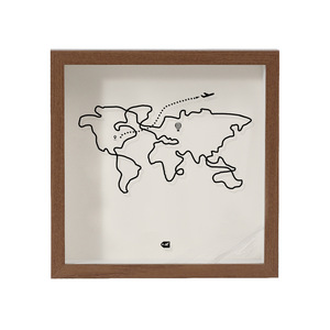 Hot Ticket Storage Cadre <span class=keywords><strong>En</strong></span> Bois Carte Postale Souvenir Boîte De Dépôt Carte Boîte <span class=keywords><strong>Photo</strong></span> Cadre Tirelire - Product Image 3