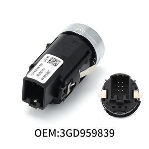 Volkswagen Magotan B8สวิตช์จุดระเบิดแบบไม่มีกุญแจ3GD959839A ด้วยปุ่มเดียวรองรับการหยุดสตาร์ทเครื่องยนต์ - Product Image 5
