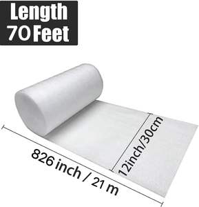 Rouleaux de mousse de protection épaisse Yongchang 12"x70" pour déménagement et emballage, protège les objets fragiles, vaisselle, <span class=keywords><strong>verres</strong></span> - Product Image 1