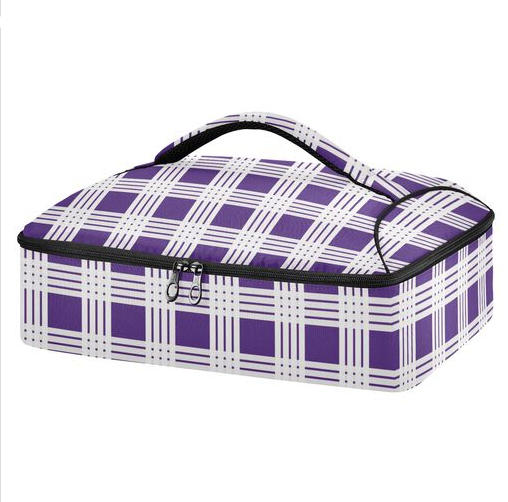 Purple plaid