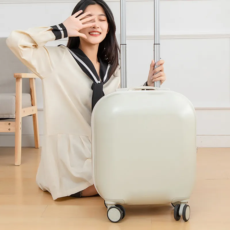 กระเป๋าเดินทางสำหรับเด็กสไตล์วินเทจชุดสูทกระเป๋าเดินทางขนาดเล็กมีล็อคสำหรับเด็กติดป้ายได้ตามต้องการ
