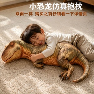 Peluche Dinosaure Coussin Doux pour Garçons de 2 à 4 Ans Rembourrage Polyester Design Réaliste Vente en Gros Transfrontalière - Product Image 5