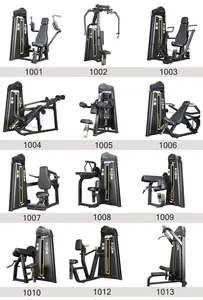 Gym Equipment Machine New Arrival Commercial Pin Load Selection Machines Leg Extension Leg Curl Gym Equipment Seated Leg Curl Machine