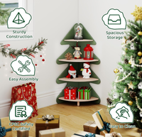 Étagère d'angle Montessori à 4 niveaux, écologique, durable, peu encombrante, organisateur de rangement autoportant en bois pour livres
