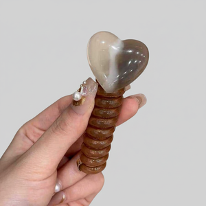 Elastici per Capelli in Acrilico Stampato Peluche Retrò per Bambini, Accessori di Tendenza Disponibili all'Ingrosso - Product Image 2