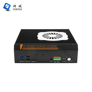 Nhúng PC Intel i3 i5 i7 DDR4 SSD NVMe 4 RS232 485 DB9 COM có thể 6 LAN 4 PoE wifi 5 gam Linux Din Rail Fan công nghiệp Máy tính để bàn PC - Product Image 5