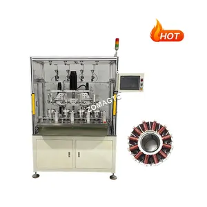 GW-IN200-4 Plc Controller Motor Full Automatic Internal Winding Celling Fan Stator Winding Machine with Double Station
