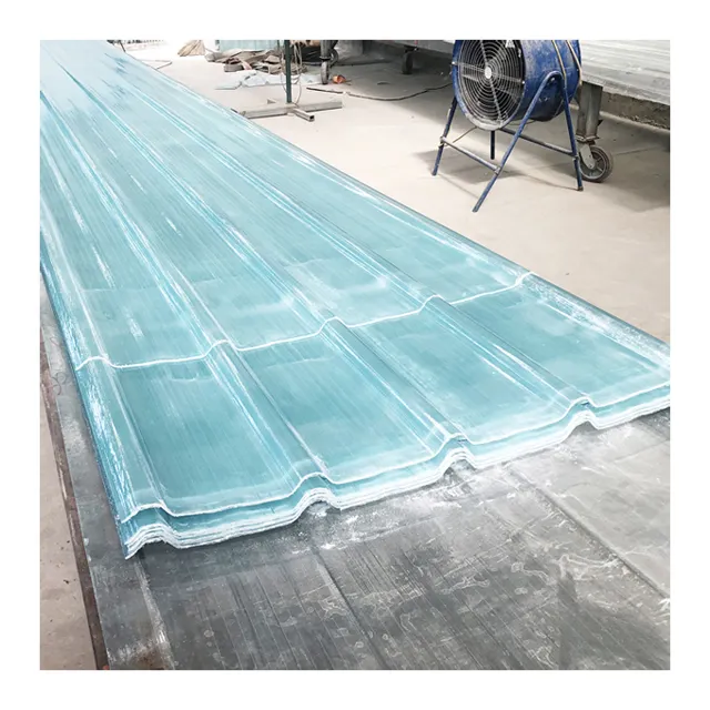 Free Sample Fiberglass Corrugated Plastic Roofing Sheets FRP Panel