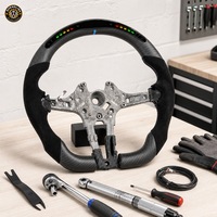 Setir Mobil Serat Karbon untuk BMW M1 M2 M3 M4 M5 M6 M340i CSL GTS F82 F80 F87 F90 G80 G82 MK4 MK5