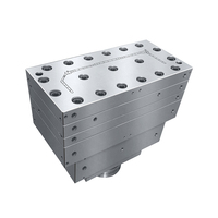 Moule d'extrudeuse de câble de goulotte en PVC, moules d'extrusion de profil de goulotte en PVC