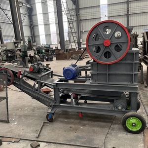 Trituradora de Mandíbulas Portátil con Motor Diésel, Máquina de Trituración de Piedra para Minería, Capacidad Máxima de 15t/h - Product Image 2