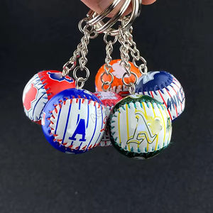 Vente flash : Porte-clés mini-ballon de basket <span class=keywords><strong>NBA</strong></span> 3D, superstar Kobe <span class=keywords><strong>James</strong></span> Curry Harden Durant, plastique avec impression sérigraphique, style anime - Product Image 3