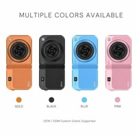 Vente flash - Téléphone portable I18 Mini - Léger - Double SIM - Téléphone mobile 2+16G - Android 3G - Mini smartphone avec Face ID - Batterie 1800mAh