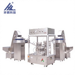 Máquina ensambladora de jeringas estériles prellenadas con cubierta de seguridad Huanchou Zhejiang 2025 con alimentador automático y bomba de engranajes - Product Image 1