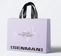 Bolsa de Compras de Papel de Arte de 250g al por Mayor con Asa Personalizada, Laminado Mate y Acabado UV Localizado