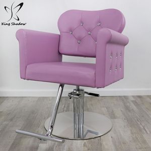 Beauty Pink Salon <strong>Chair</strong> <strong>Hair</strong> <strong>Dresser</strong> Hydraulic Hairdressing <strong>Chairs</strong> Barber Station Salon Furniture Styling <strong>Chair</strong> - Product Image 4