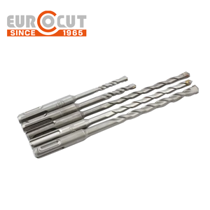 <span class=keywords><strong>Foret</strong></span> pour marteau perforateur EUROCUT SDS Plus plat en acier 40Cr et YG8C pour le perçage du béton et de la pierre - Product Image 6