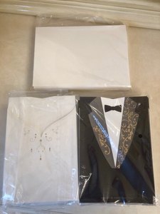 Vendita calda <span class=keywords><strong>abito</strong></span> da sposa a forma di invito a nozze carta di invito per la vendita - Product Image 2