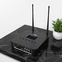Émetteur-récepteur de conférence sans fil numérique WiFi 2,4 GHz Thinuna VA-7000AP avec antenne à gain élevé de 14 dBi et cryptage AES pour salle de réunion