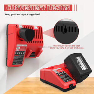 <span class=keywords><strong>M</strong></span>-12 <span class=keywords><strong>M</strong></span>-18バッテリー充電器交換用コードレス電動工具アダプターキットポータブルカー充電器ベルトバックルコンバータミル用 - Product Image 4