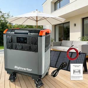 Centrale électrique portable 4000W 4KWH BIGINVERTER pour système solaire de balcon de villa, alimentation de secours domestique et alimentation résidentielle hors réseau - Product Image 5