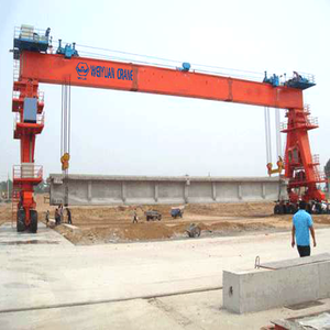 Grue à portique 5t 10t 20t 50t, grue à portique mobile à roues électriques de 30 tonnes, grue à portique montée sur <span class=keywords><strong>rail</strong></span> pour conteneurs pour port - Product Image 5