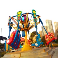 Manège Extrême Jet Spirale du Parc d'Attractions Thrill Carnival