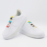 Attaches de lacets en métal colorées Dubraes pour baskets, accessoires de lacets DIY, décorations de lacets pour chaussures de sport décontractées