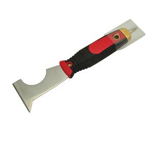 Espátula <span class=keywords><strong>de</strong></span> masilla <span class=keywords><strong>de</strong></span> acero inoxidable con mango <span class=keywords><strong>de</strong></span> plástico fijado con remache <span class=keywords><strong>de</strong></span> latón - Product Image 5