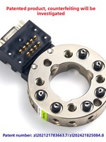 Changeur d'outils pneumatique automatique pour bras robotisé, coupleur à connexion rapide, charge utile de 10 kg, embout de robot industriel de haute précision