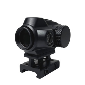 Mira Óptica Reflex <span class=keywords><strong>FDE</strong></span> de 25 mm con Lente de Visión Diurna y Nocturna, Brillo Ajustable para Caza, Mira de Punto Rojo - Product Image 5