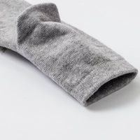 Chaussettes en coton tricotées à cinq doigts pour hommes, vente en gros ODM - Chaussettes mi-mollet respirantes, anti-odeur, anti-transpiration, sans impression, pour usage quotidien professionnel