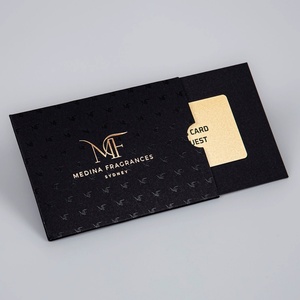 Customize Brand Name Pocket <b>Envelope</b> Christmas <b>Gift</b> <b>Envelope</b> with Card Logo Sleeve Foil Finish Paper Wallet <b>Envelopes</b> - Product Image 2