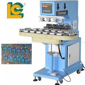 Professional 4-Color <strong>Pad</strong> <strong>Printing</strong> Equipment with Conveyor System, Adjustable Sealed Cups, LCD Display - Product Image 2
