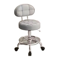 Salon de coiffure à la mode tabouret de beauté spécial coupe de cheveux fauteuil roulant coulissant Salon de beauté levage tabouret de coiffure rotatif