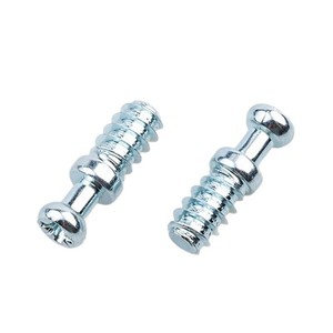 2 In 1 Connector M6 Carbon Steel Shelf Support For Panel Furniture Durable - Product Image 4