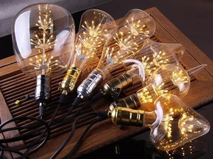 (Hình Trái Tim Bầu Trời Sao) Edison Retro LED Sao Bóng Đèn Tình Yêu Lãng Mạn Trang Trí Đám Cưới LỜI THÚ Nhận Bóng Đèn 2W Ánh Sáng Nghệ Thuật Bóng Đèn Lễ Hội - Product Image 6