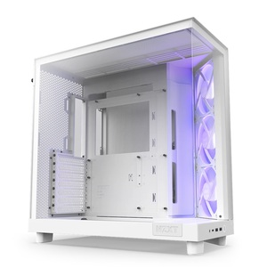Nueva Caja de PC para Juegos NZ-XT H6 Flow RGB Compacta de Doble Cámara y Flujo de Aire con Ventiladores RGB - Product Image 2