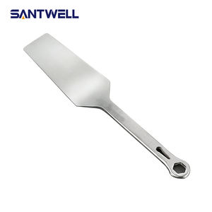 Truelle à briques en acier inoxydable épaissi |   Outil de maçonnerie monobloc pour la pose de briques et de carreaux - Product Image 5