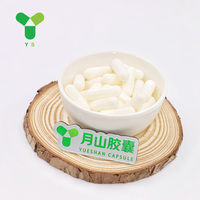Capsules vides YS White Vegetarian HPMC de qualité pharmaceutique, solubles dans l'estomac, taille 00