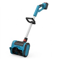 Pelle à neige électrique de 10 pouces avec batterie 3.0Ah et chargeur pour trottoir et allée