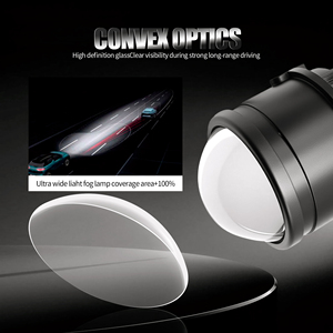 Đèn sương mù laser trực tiếp Chenlang 3.0 inch, đèn sương mù ba màu 6000K 4300K 3000K, thấu kính projector Bi-LED, chống nước, đèn sương mù ô tô - Product Image 4