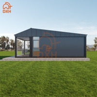 Maison modulaire en conteneur avec chambre, salon, cuisine et salle de bain, détachable, pour bureau, villa, hôtel, magasin, extérieur