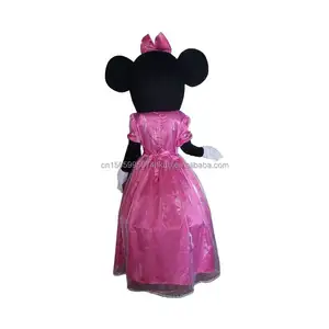 Fantasia de Mickey Rose para festa de carnaval, fantasia de cosplay para adultos, publicidade e dança de aniversário infantil, fantasia de boneco de casamento