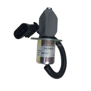 कुबोटा खुदाई के लिए बोबकैट के लिए बोबकैट के लिए 12 वी डीजल ईंधन स्टॉप सोलेनॉइड मॉडल एस 570 एस 650 एस 750 753 773 6681513 - Product Image 1