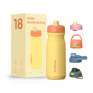 Nueva Botella de Agua Deportiva Aislada de Moda, Compatible con Porta Botellas, Varias Tapas Disponibles, Regalo Perfecto <span class=keywords><strong>para</strong></span> <span class=keywords><strong>Deportistas</strong></span> - Product Image 1
