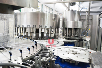 Ligne de production entièrement automatique haute productivité 15000bph machine de remplissage de bouteilles d'eau minérale pure potable saine