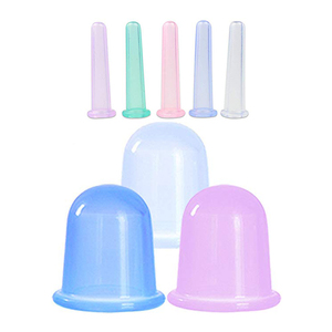 Factory Cupping Therapy Set Gentle <span class=keywords><strong>Ventouse</strong></span> Silicone Facial Massage Cupping <span class=keywords><strong>Hijama</strong></span> Cups - Product Image 1