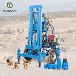 Tracteur <span class=keywords><strong>pour</strong></span> forage de puits <span class=keywords><strong>artésien</strong></span> de petite taille, 200 m, type automatique pliable, équipement de forage de puits d'eau, machine de 1500 ch - Product Image 1