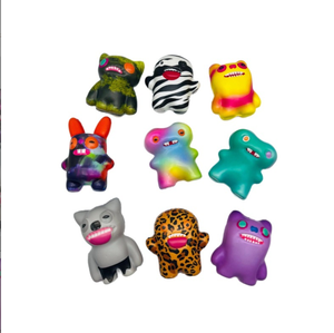 Nuevo Juguete Sensorial Antiestrés de Monstruo Dental Feo y Adorable de Levantamiento Lento 2025 para Niñas y Niños, de Material TPR Colorido - Product Image 4